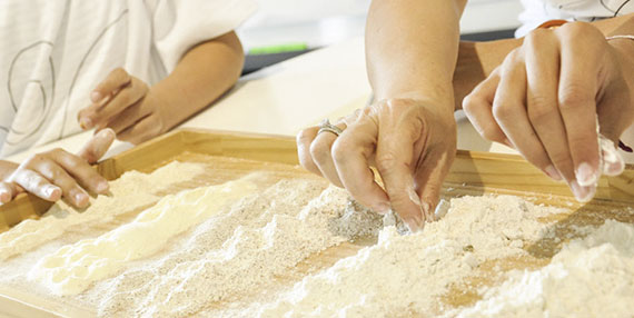 Andrea Pioppi - Incontro d'Impastoterapia emozionale - Scuola di cucina Sapori in Corso