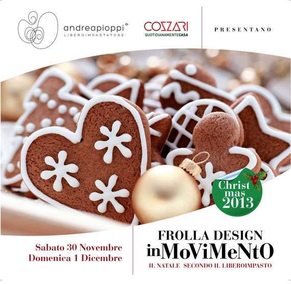 Corso di Cucina Frolla Design in Movimento, il Natale secondo il libero impasto