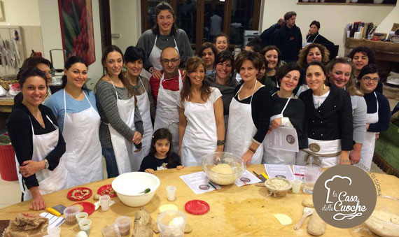 Corso di arte bianca Panemozioni di Andrea Pioppi alla scuola di cucina di Laura Colaiacovo